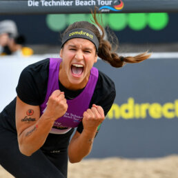 Chantal Laboureur - Beachvolleyballerin - Deutsche Meisterin 2020 - Foto: Tom Bloch I SSM – Agentur für sportliche Marken