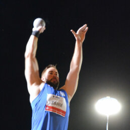 Tobias Dahm - Kugelstoßer - Leichtathletik - 20 Meter - Foto: K. Schmidt I SSM – Agentur für sportliche Marken