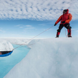 Philipp Hans - Grönland-Expedition mit Stefan Glowacz - durch das ewige Eis - 2019 - Foto: Thomas Ulrich I SSM – Agentur für sportliche Marken